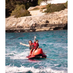 BOUEE TRACTEE BANANE ROUGE CHASER JOBE 2 PERSONNES -Surf Équipement Boutique bouee tractee banane rouge chaser jobe 2 personnes 5