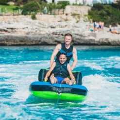 BOUEE TRACTEE JOBE SWATH TOWABLE BLEU 2 PERSONNES 8 BOUEE TRACTEE JOBE SWATH TOWABLE BLEU 2 PERSONNES -Surf Équipement Boutique bouee tractee jobe swath towable bleu 2 personnes 2