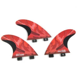 Dérives Surf Ryde DRAW FCS I Honeycomb Set De 3 Medium THRUSTER -Surf Équipement Boutique derives surf ryde draw fcs i honeycomb medium thruster 3 3