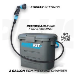 Douche Mobile Rinsekit Plus 7.6l -Surf Équipement Boutique douche mobile rinsekit plus 76l 4