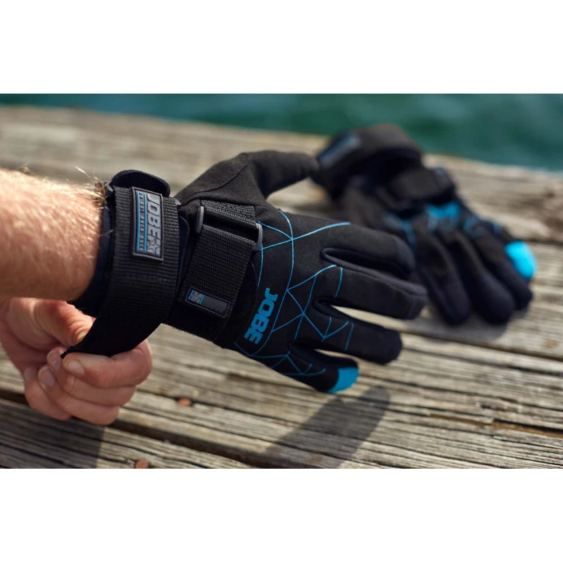 GANTS JOBE GRIP GLOVES BLEU 3 GANTS JOBE GRIP GLOVES BLEU – Image 3