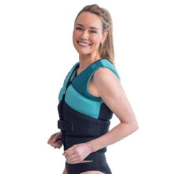 GILET DE FLOTTAISON JOBE UNIFY VEST FEMME BLEU TURQUOISE -Surf Équipement Boutique gilet de flottaison jobe unify vest femme bleu turquoise 4