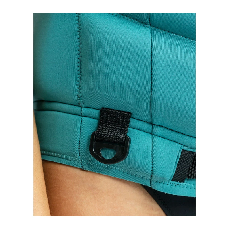 Gilet Jobe Fragment Vest Women Vintage Teal 4 Gilet Jobe Fragment Vest Women Vintage Teal – Image 4