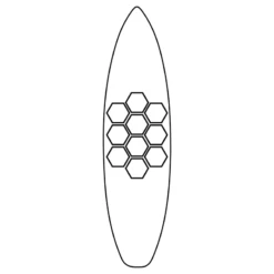 GRIP DE SURF ANTIDÉRAPANT HEXAPADS HOWZIT - 20 PCS -Surf Équipement Boutique hexapads grip howzit set 20 pcs 4