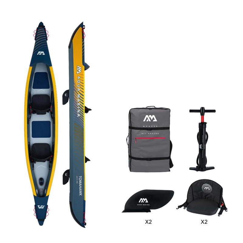 KAYAK GONFLABLE AQUA MARINA TOMAHAWK AIR-K 2P 2023 2 KAYAK GONFLABLE AQUA MARINA TOMAHAWK AIR-K 2P 2023 – Image 2