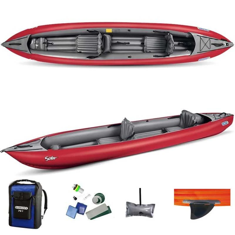 KAYAK GUMOTEX SOLAR ROUGE 2 PLACES MODELE 2022 2 KAYAK GUMOTEX SOLAR ROUGE 2 PLACES MODELE 2022 – Image 2