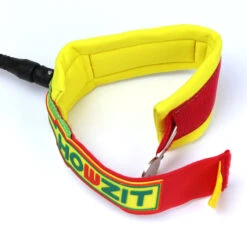 LEASH DE SUP HOWZIT COIL RASTA 9' -Surf Équipement Boutique leash de sup howzit coil rasta 9 1 3
