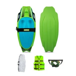 Surf Équipement Boutique -Surf Équipement Boutique pack kneeboard slash lime green package 1