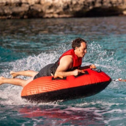 PACKAGE BOUEE TRACTEE JOBE ROUGE TRIANGLE THUNDER -Surf Équipement Boutique package bouee tractee jobe rouge triangle thunder 4