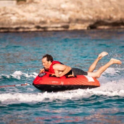 PACKAGE BOUEE TRACTEE JOBE ROUGE TRIANGLE THUNDER -Surf Équipement Boutique package bouee tractee jobe rouge triangle thunder 5