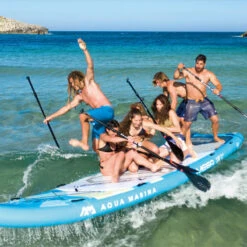 PADDLE GONFLABLE AQUA MARINA MEGA 18.1 2023 -Surf Équipement Boutique paddle gonflable aqua marina mega 181 2022 8