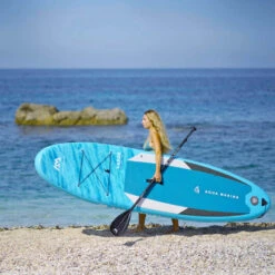 PADDLE GONFLABLE AQUA MARINA VAPOR 10.4 2022 -Surf Équipement Boutique paddle gonflable aqua marina vapor 104 2022 2