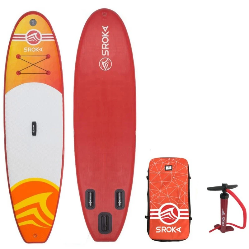 PADDLE GONFLABLE SROKA MALIBU FUSION ORANGE 10.6 1 PADDLE GONFLABLE SROKA MALIBU FUSION ORANGE 10.6