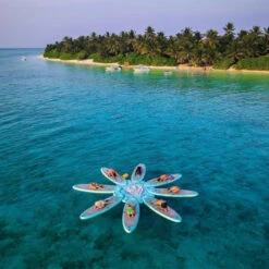 PLATEFORME YOGA GONFLABLE AQUA MARINA YOGA DOCK 2023 -Surf Équipement Boutique plateforme yoga gonflable aqua marina yoga dock 2023 3