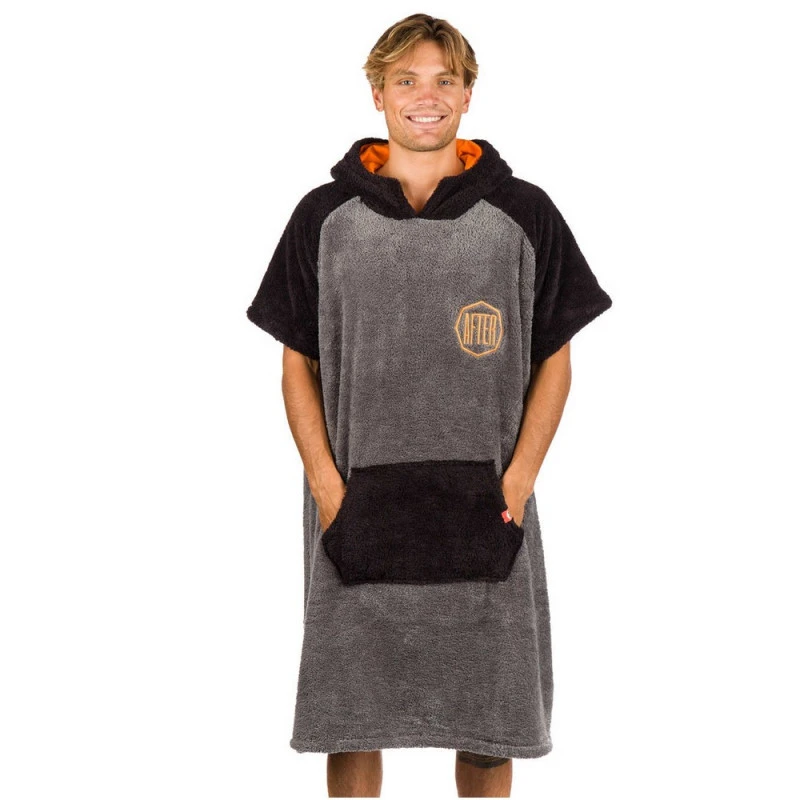 PONCHO AFTER ESSENTIAL SHERPA GRIS TU 1 PONCHO AFTER ESSENTIAL SHERPA GRIS TU