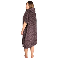 PONCHO AFTER ESSENTIAL WAVES NOIR TU -Surf Équipement Boutique poncho after essential waves noir tu 3