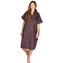 PONCHO AFTER ESSENTIAL WAVES NOIR TU -Surf Équipement Boutique poncho after essential waves noir tu 5