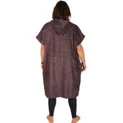 PONCHO AFTER ESSENTIAL WAVES NOIR TU -Surf Équipement Boutique poncho after essential waves noir tu 6