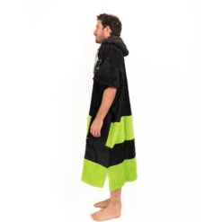All-In PONCHO ALL IN V FLASH VERT/NOIR -Surf Équipement Boutique poncho all in v flash vert noir 2