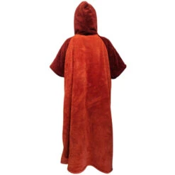 PONCHO PLAID AFTER ESSENTIAL SHERPA ROUGE TU 10 PONCHO PLAID AFTER ESSENTIAL SHERPA ROUGE TU -Surf Équipement Boutique poncho plaid after essential sherpa rouge tu 2