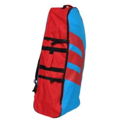 SAC A DOS A ROULETTES HOWZIT ROLLING BACKPACK BLEU/ROUGE -Surf Équipement Boutique sac a dos a roulettes howzit rolling backpack bleu rouge 2