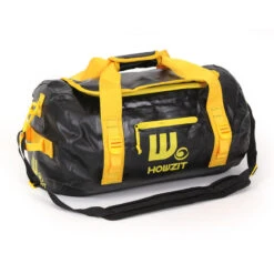 Sac De Voyage étanche DUFFEL BAG 30L - HOWZIT NOIR-JAUNE -Surf Équipement Boutique sac de voyage etanche duffel bag 30l howzit noir jaune 11