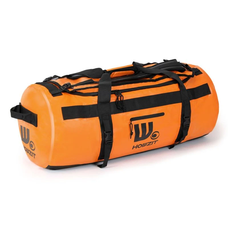 Sac De Voyage étanche DUFFEL BAG 90L HOWZIT - ORANGE 2 Sac De Voyage étanche DUFFEL BAG 90L HOWZIT - ORANGE – Image 2