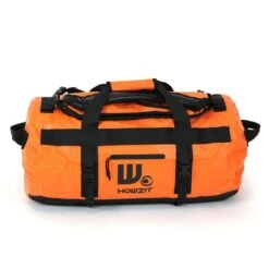 Sac De Voyage étanche DUFFEL BAG 90L HOWZIT - ORANGE 26 Sac De Voyage étanche DUFFEL BAG 90L HOWZIT - ORANGE -Surf Équipement Boutique sac de voyage etanche duffel bag 90l howzit orange black 11