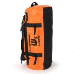 Sac De Voyage étanche DUFFEL BAG 90L HOWZIT - ORANGE 28 Sac De Voyage étanche DUFFEL BAG 90L HOWZIT - ORANGE -Surf Équipement Boutique sac de voyage etanche duffel bag 90l howzit orange black 13