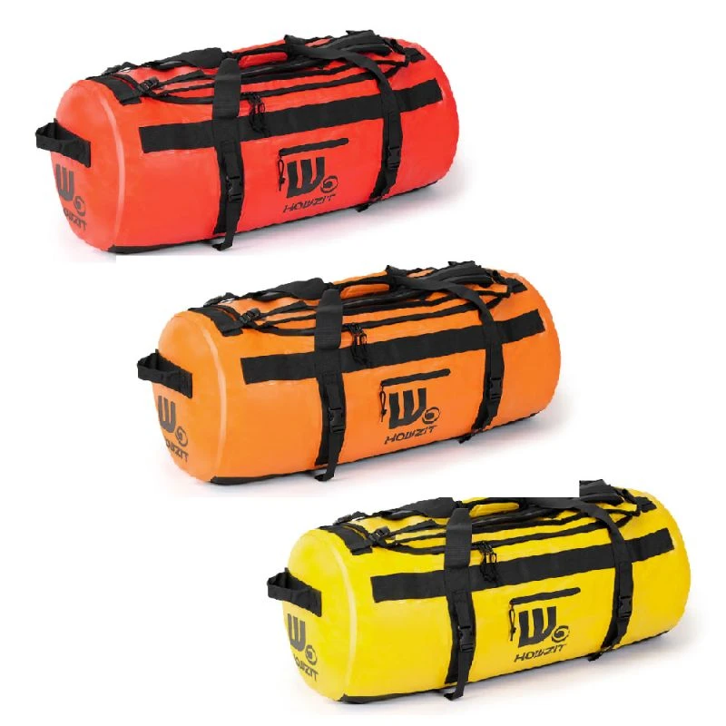 Sac De Voyage étanche DUFFEL BAG 90L HOWZIT - ORANGE 1 Sac De Voyage étanche DUFFEL BAG 90L HOWZIT - ORANGE